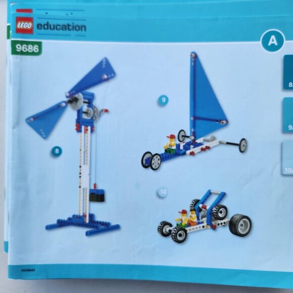 Lego Education 9686 Instruction Manuals Manual Retired Product Simple & Powered - Picture 9 of 11